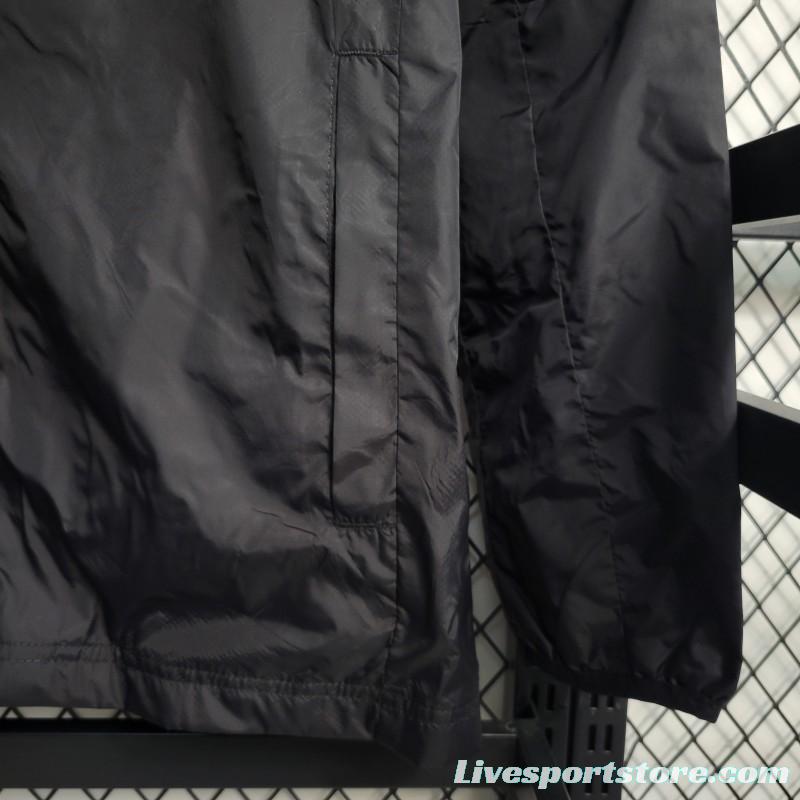 22-23 Corinthians Black Windbreaker