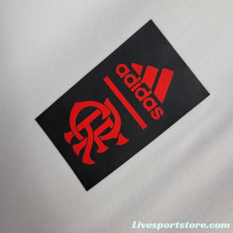 23-24 Flamengo White Casual T-Shirts