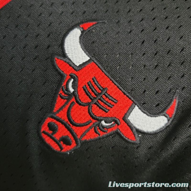 NBA Bull Stadium Black Jersey