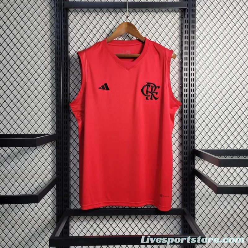 23-24 Flamengo Red Vest Jersey