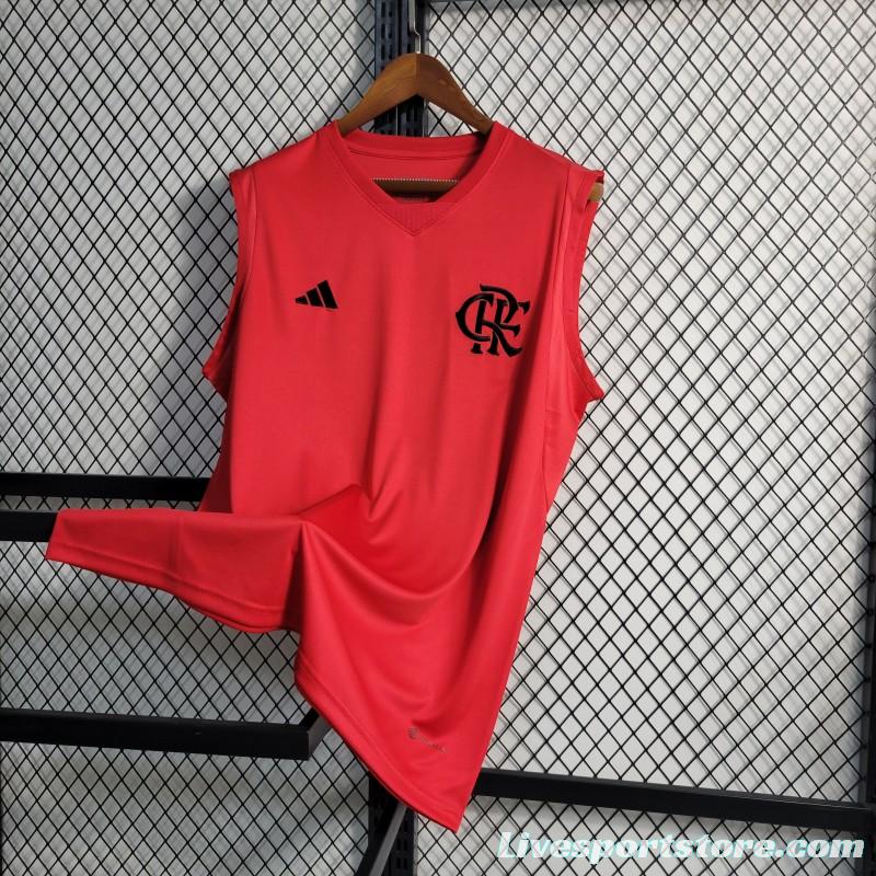 23-24 Flamengo Red Vest Jersey