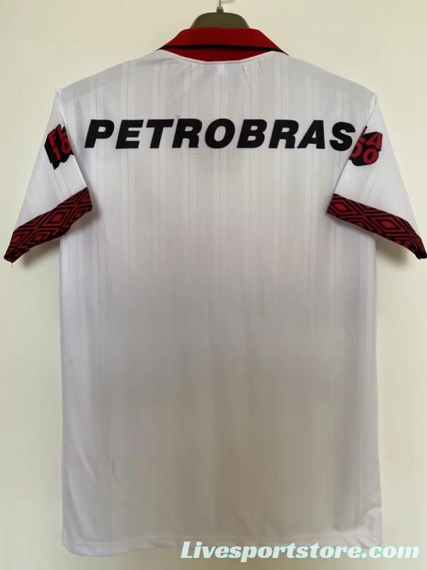 Retro 95/96 Flamengo Away White Special Edition Jersey