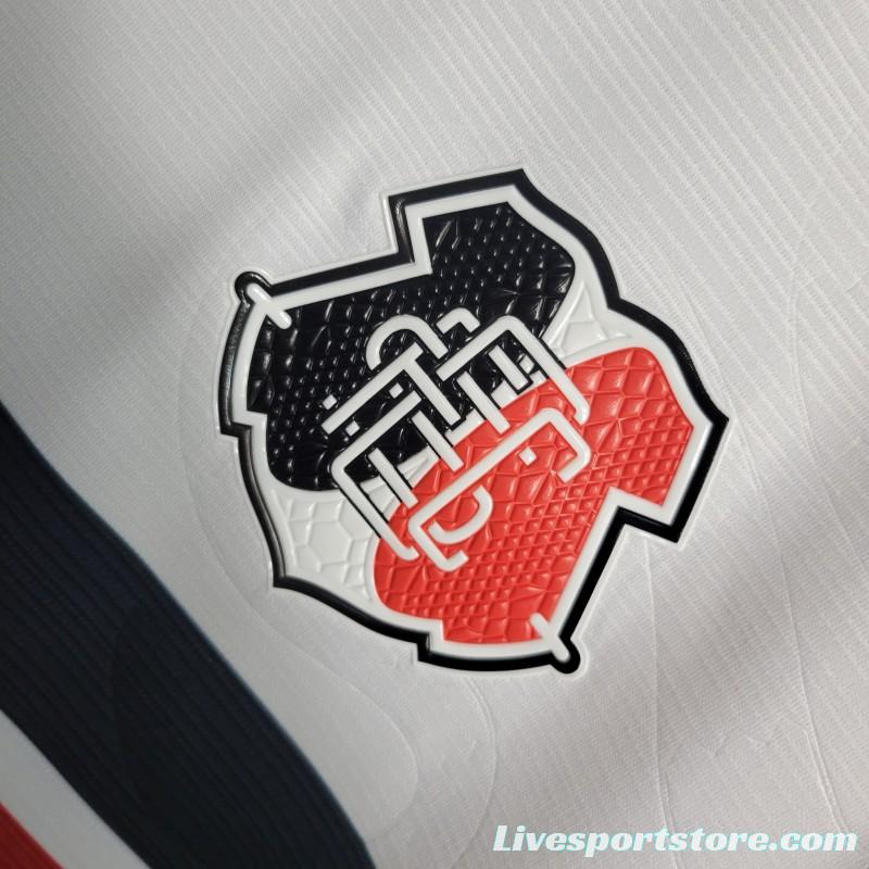 23-24 Santa Cruz Away White Jersey