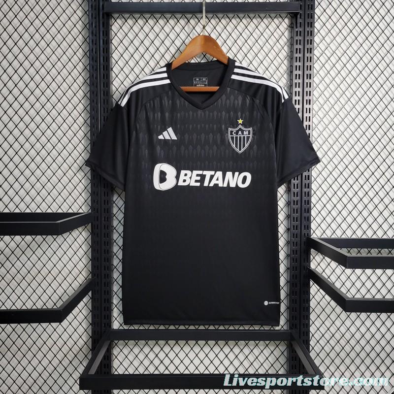 23-24 Atletico Mineiro Black Goalkeeper Jersey