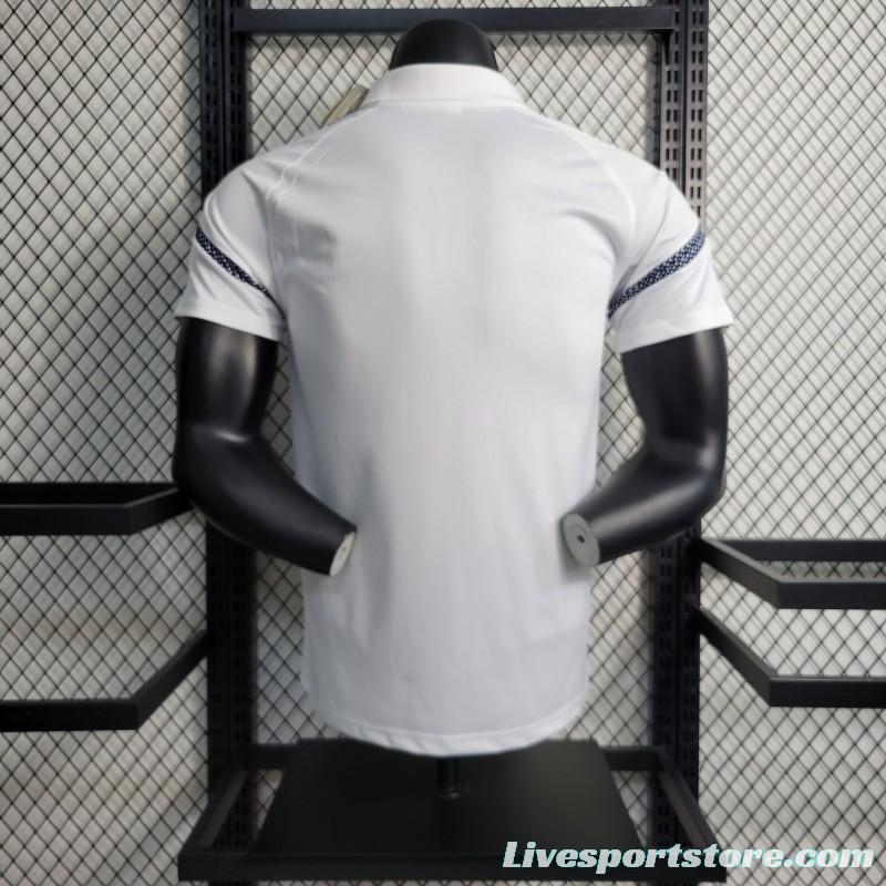 23-24 Olympique Marseille POLO White Jersey