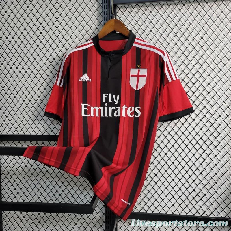 Retro 14/15 AC Milan Home Jersey