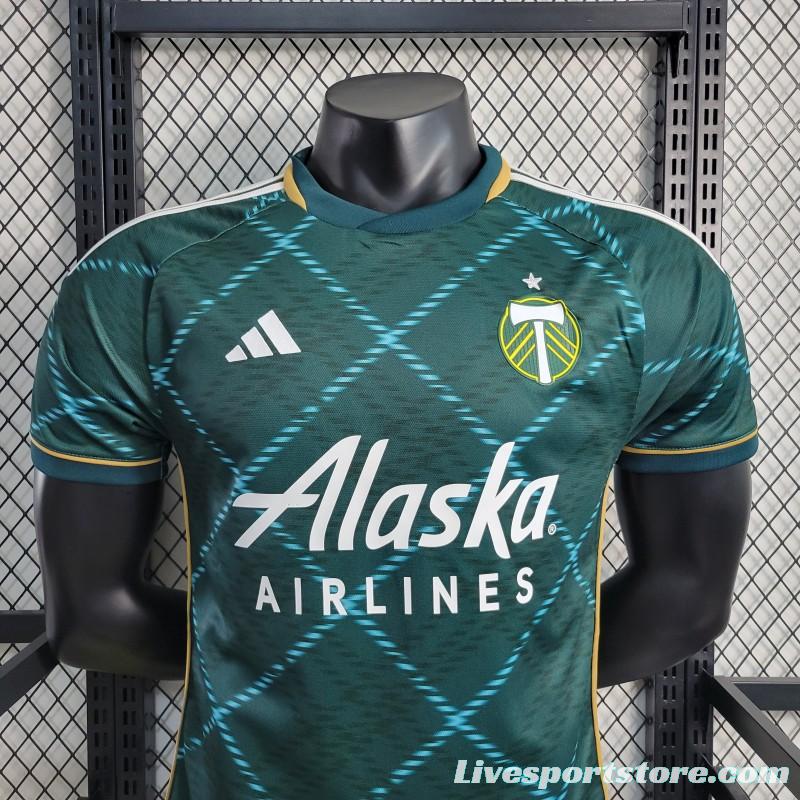 Player Version 23-24 Portland Timbers Home Jersey