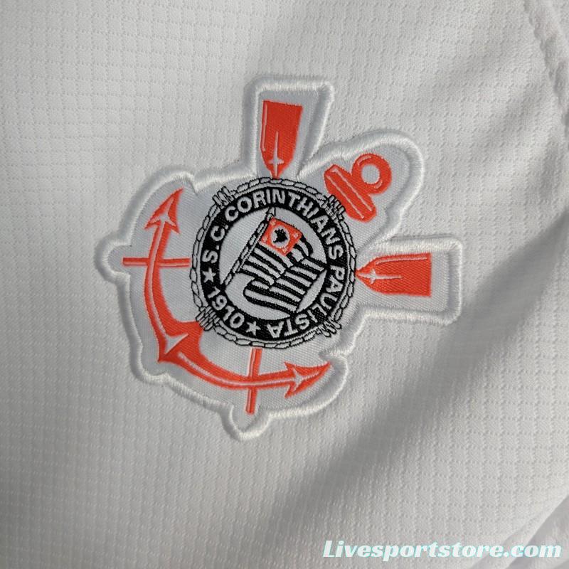 23-24 Kids Corinthians Home Jersey Size 16-28