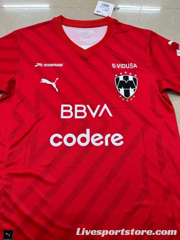 23/24 Monterrey Third Red Jersey