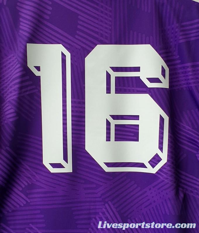 Retro 91/92 Fiorentina Home Jersey