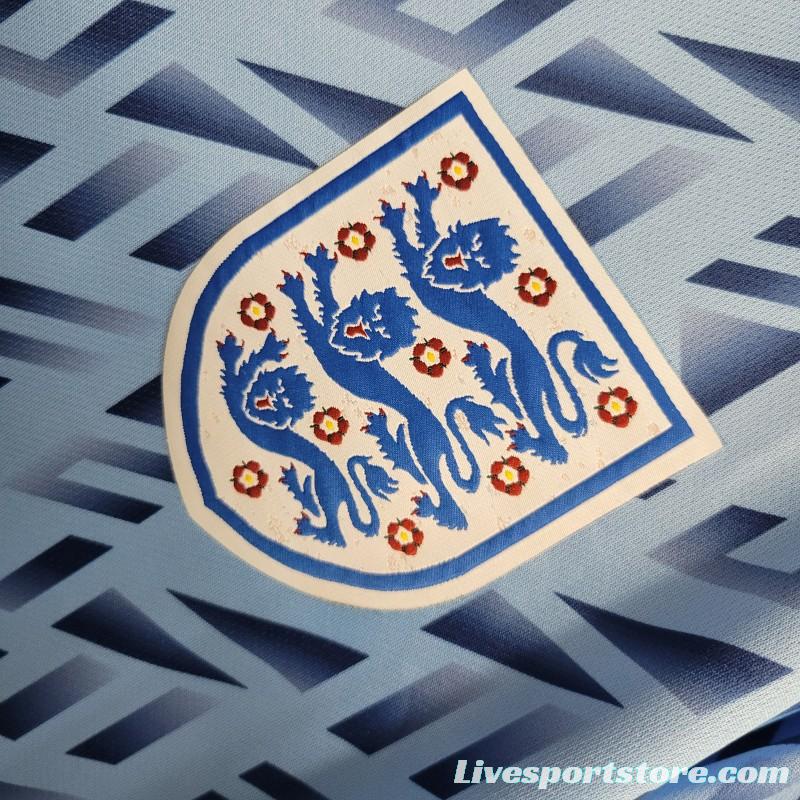 2023 England Away Blue Jersey