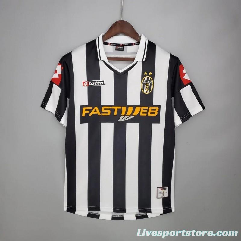 Retro 01/02 Juventus Home Jersey