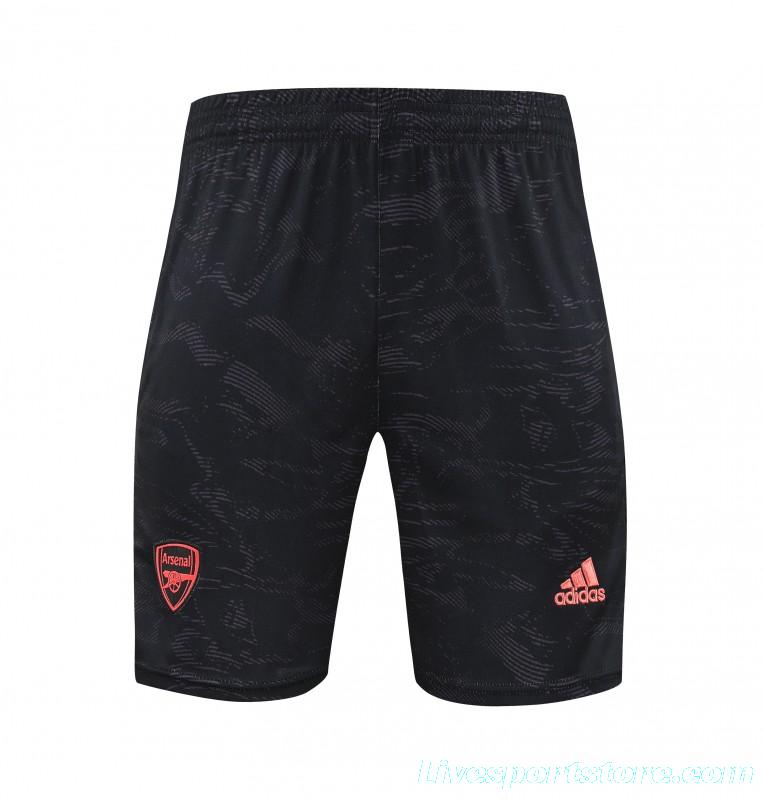 23-24 Arsenal Black Pattern Special Short Sleeve+Shorts