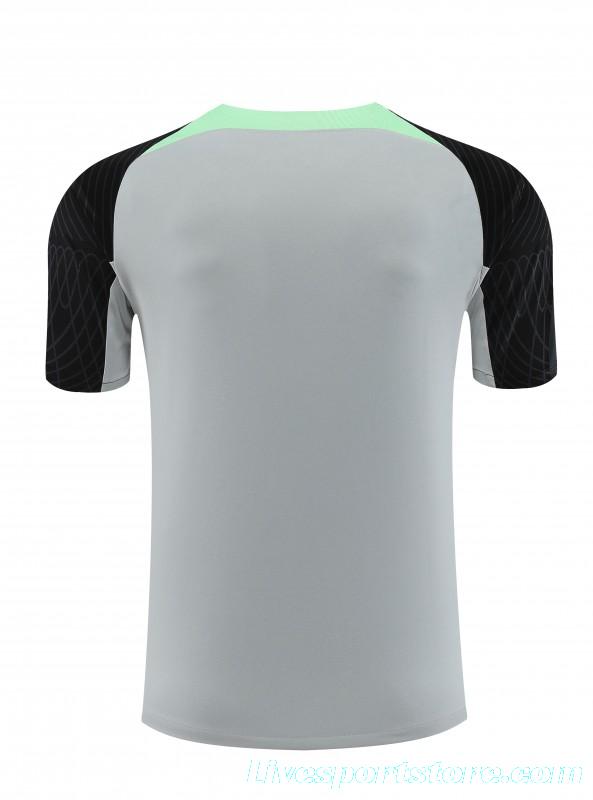 23-24 Liverpool Grey Short Sleeve+Shorts