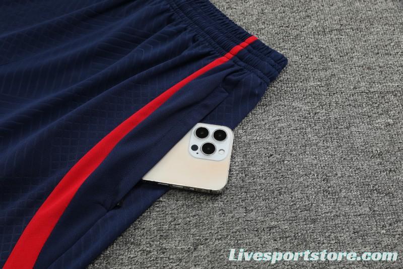 23-24 PSG Navy Short Sleeve+Shorts