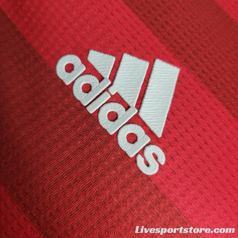 Player Version 23-24 River Plate Away Red Jersey