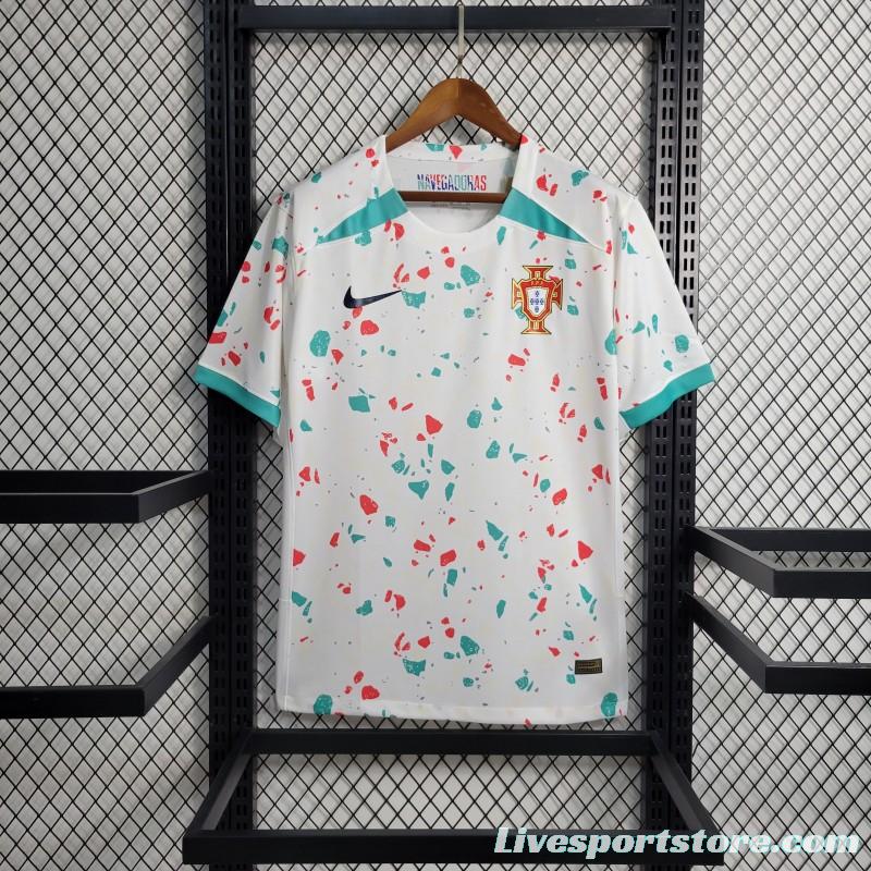 2023 Portugal White Training Jersey