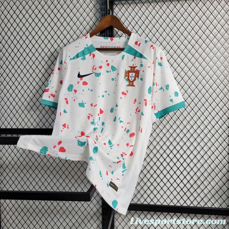 2023 Portugal White Training Jersey