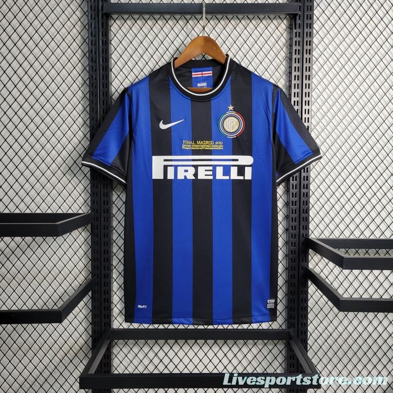 Retro 09-10 Inter Milan Home Jersey