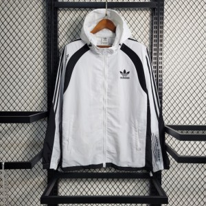 2023 Adidas Originals White Windbreaker