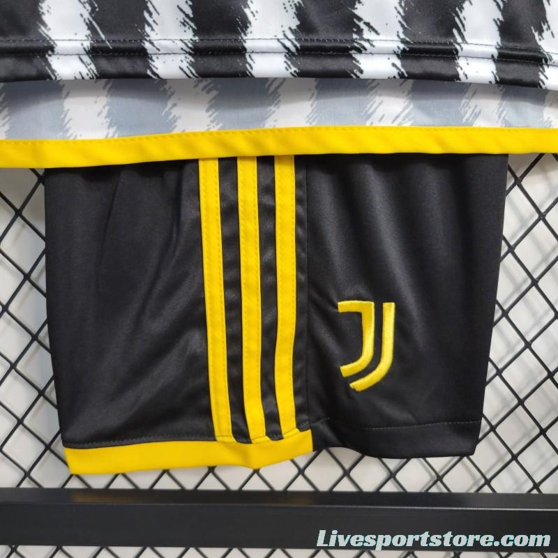 23-24 Kids Juventus Home Jersey