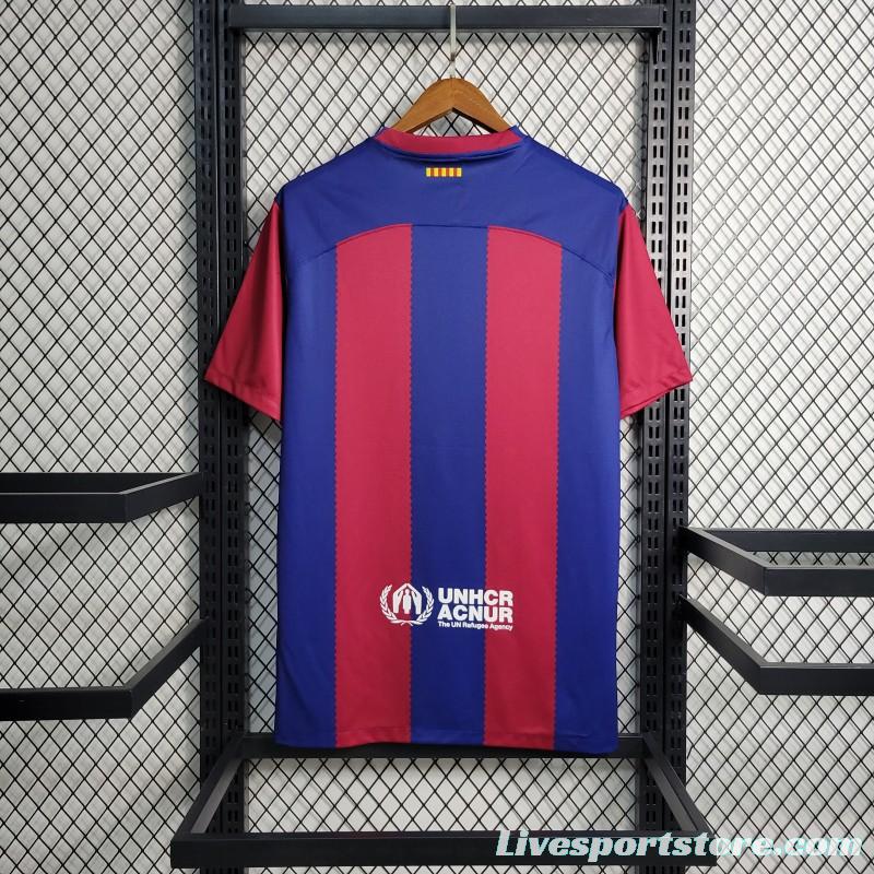 23-24 Barcelona Home Jersey