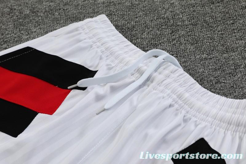 23-24 Flamengo White Remake Icon White Vest Jersey+Shorts