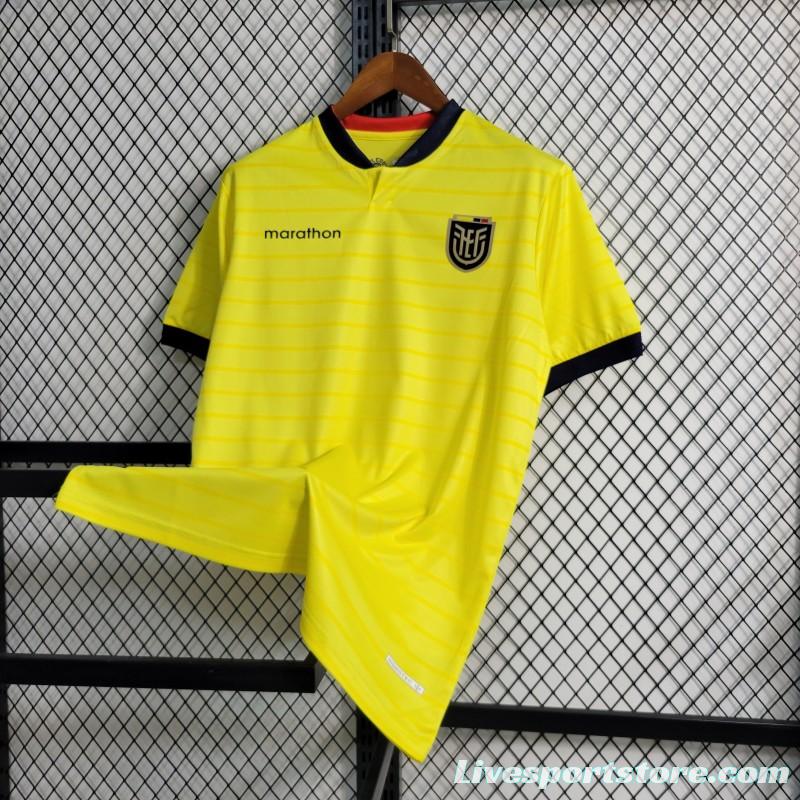 2023  Ecuador Home Jersey