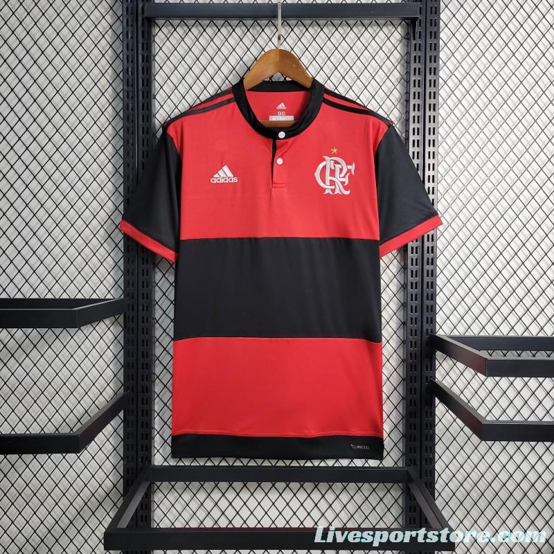 Retro 17-18 Flamengo Home Jersey