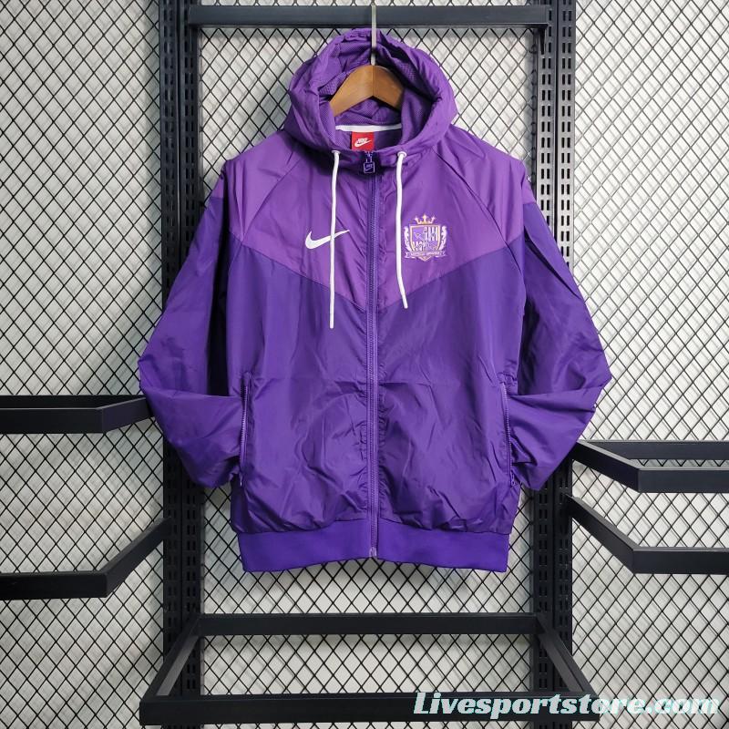 23-24 Sanfrecce Hiroshima Purple Windbreaker