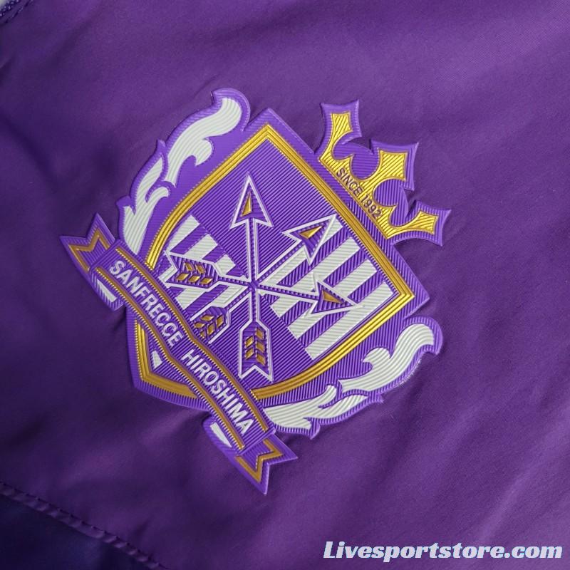 23-24 Sanfrecce Hiroshima Purple Windbreaker