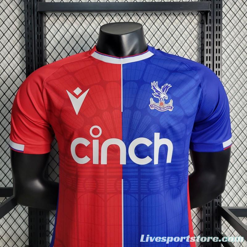 Player Version 23-24 Crystal Palace Home Jersey