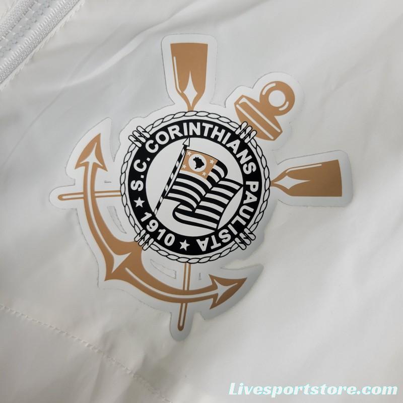 23-24 Corinthians White Windbreaker