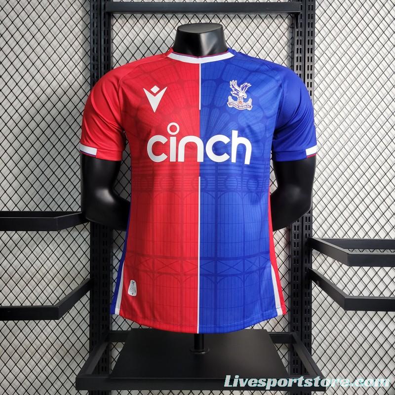 Player Version 23-24 Crystal Palace Home Jersey