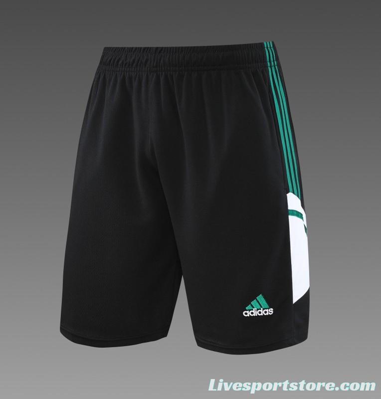 23 24 Real Madrid Green Short Sleeve+Shorts