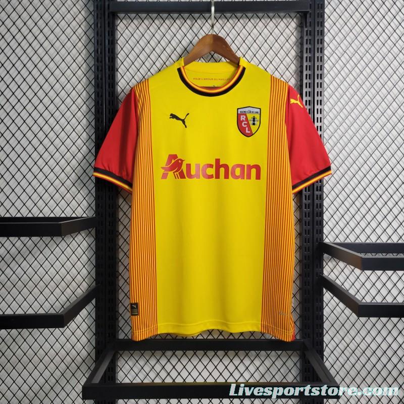 23/24 RC Lens Home Jersey