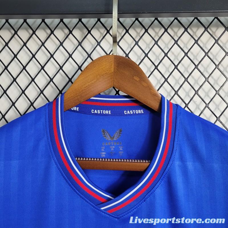 23/24 Glasgow Rangers Home Jersey