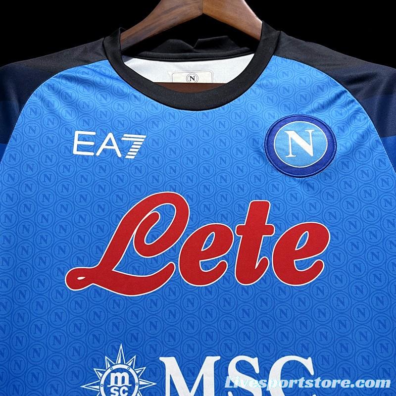 22/23 Napoli Home Jersey