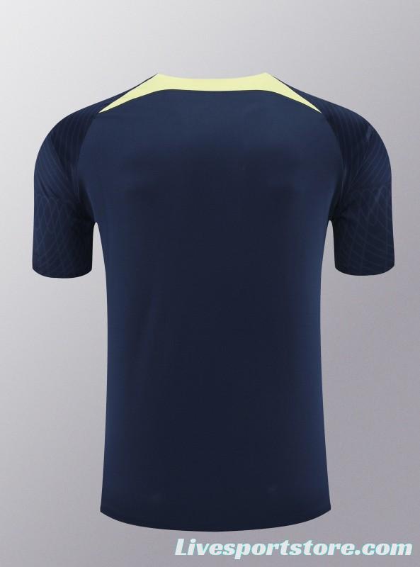 24/25 Club America Navy Short Sleeve Jeresy+Shorts