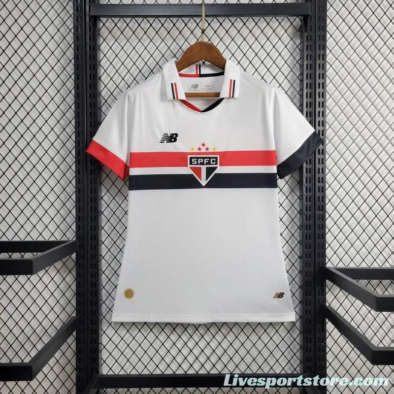 24/25 Women Sao Paulo Home Jersey