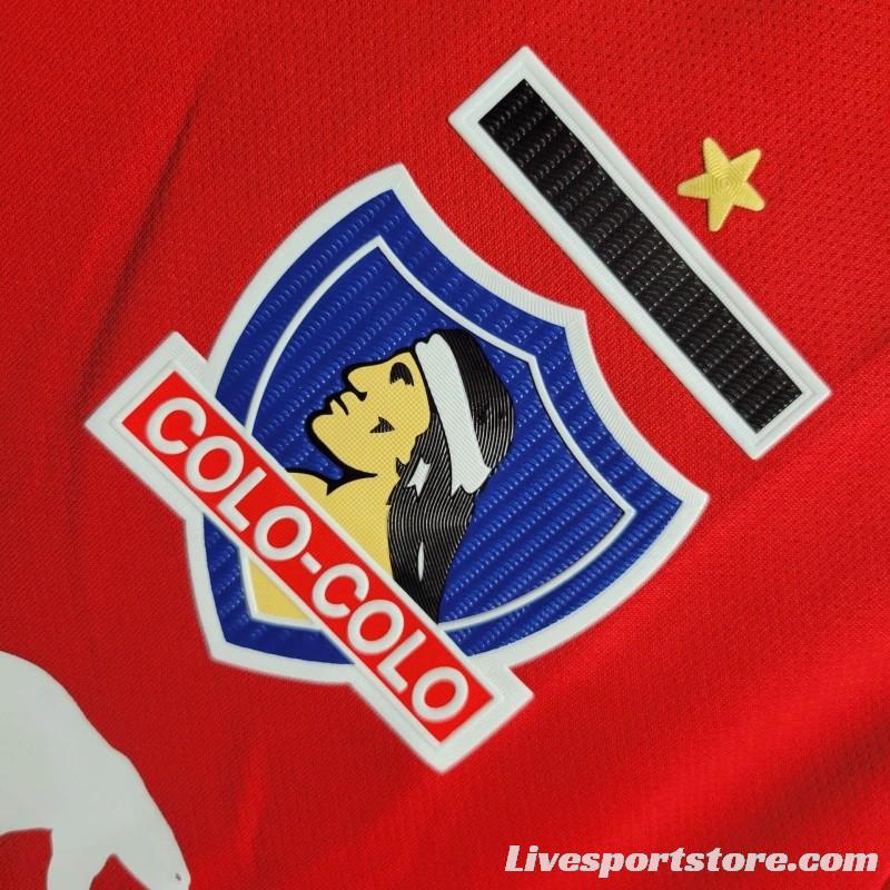 24/25 Colo Colo Third Red Jersey