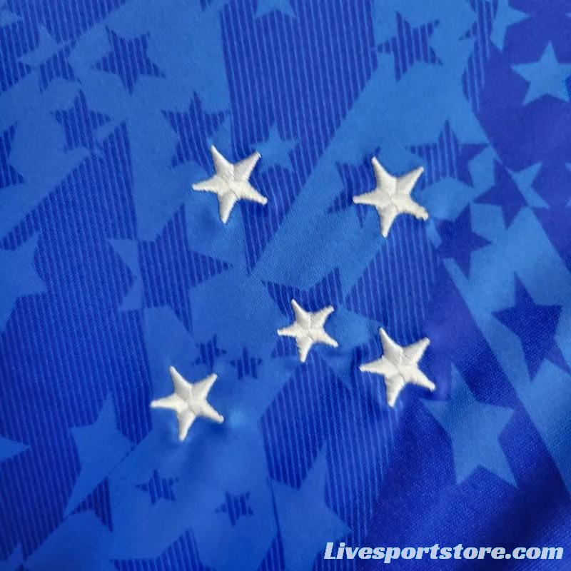 24/25 Kids Cruzeiro Home Jersey