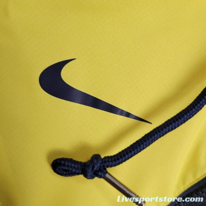 24/25 Corinthians  Navy/Yellow Windbreaker