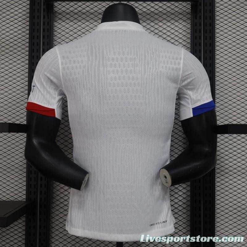 Player Version 24/25 PSG Away White Jersey