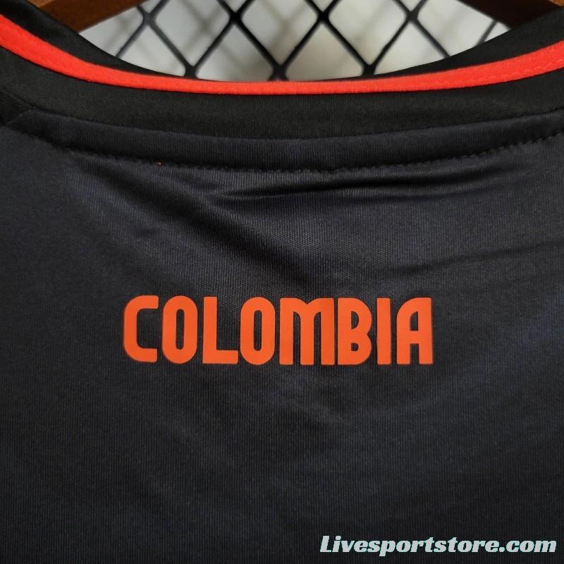 2024 Colombia Away Black Jersey