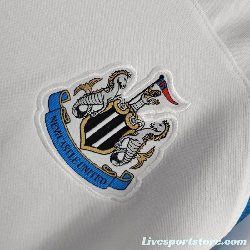 Retro 99/00 Newcastle United Away White Jersye