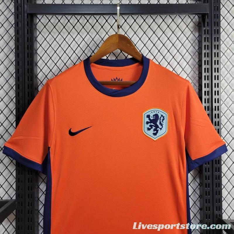 2024 Netherlands Home Jersey