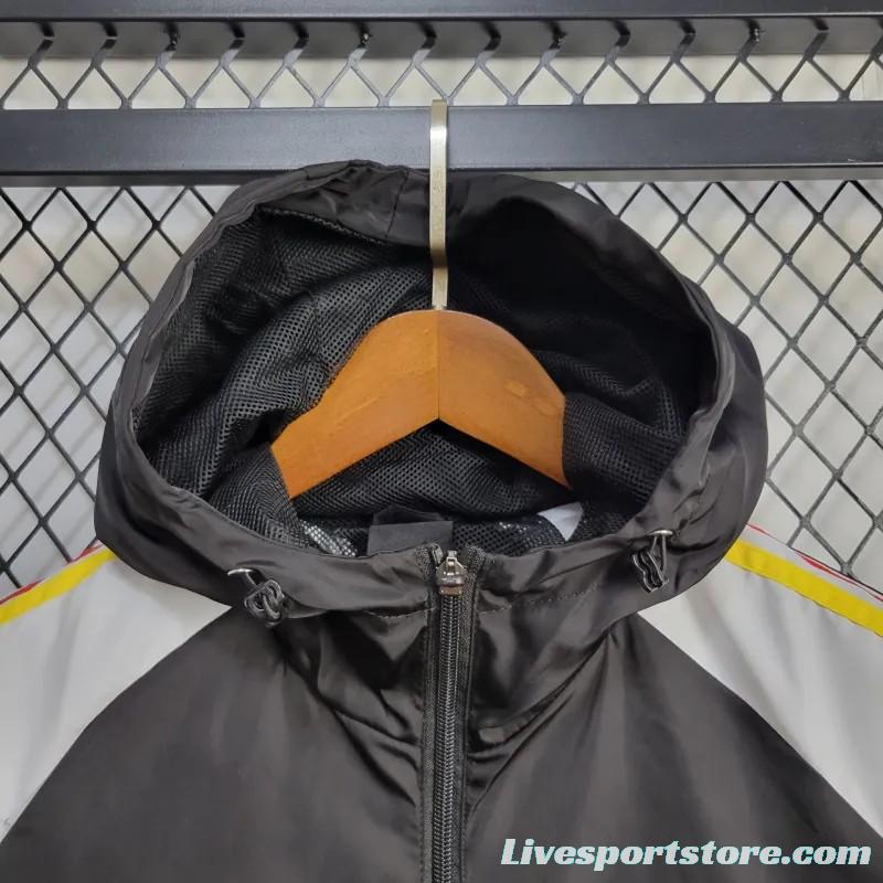 24/25 Juventus Black/White Windbreaker