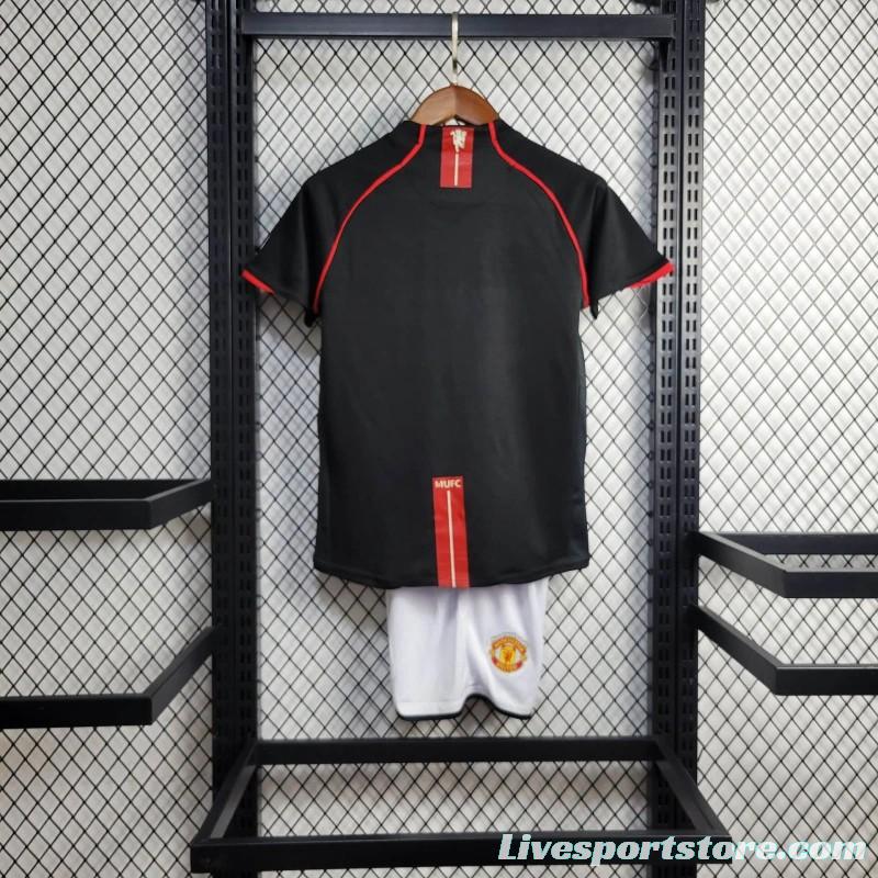 Retro KIDS 07/08 Manchester United Away 16-28 Jersey