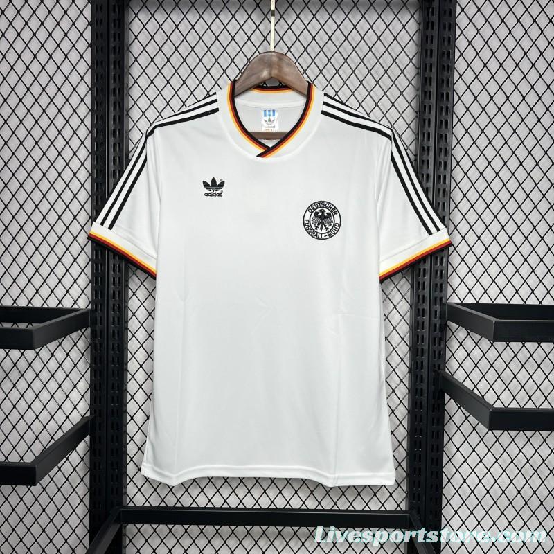 Retro 1986 Germany Home Jersey